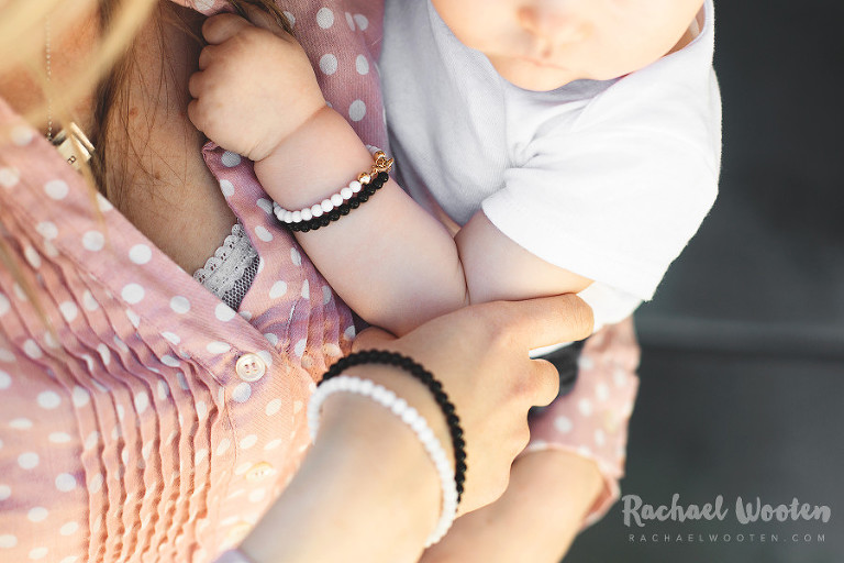 Denver Family Mommy and Me Mother and Daughter Baby Photos featuring matching jewelry in Denver, Aurora, Parker, Cherry Creek, Stapleton, Southlands, and Highlands, Colorado